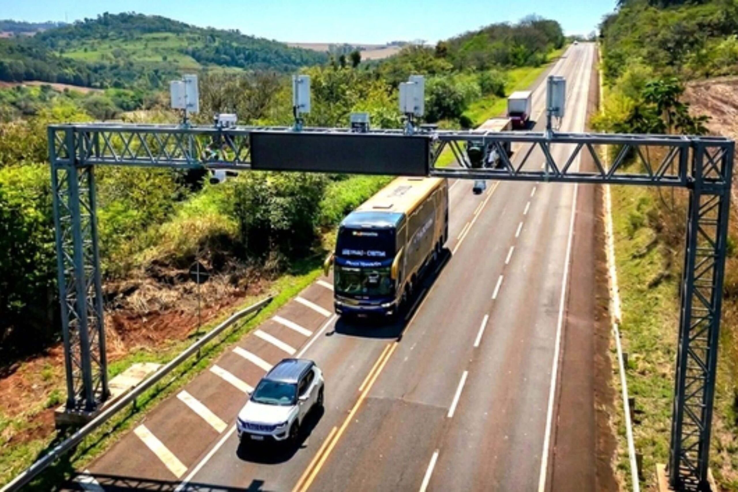 ANTT autoriza pedágio eletrônico em quatro praças do Paraná com sistema free flow