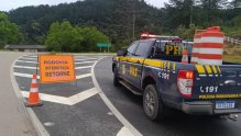 Estragos das chuvas deixam 98 km de uma rodovia com interdições no Paraná