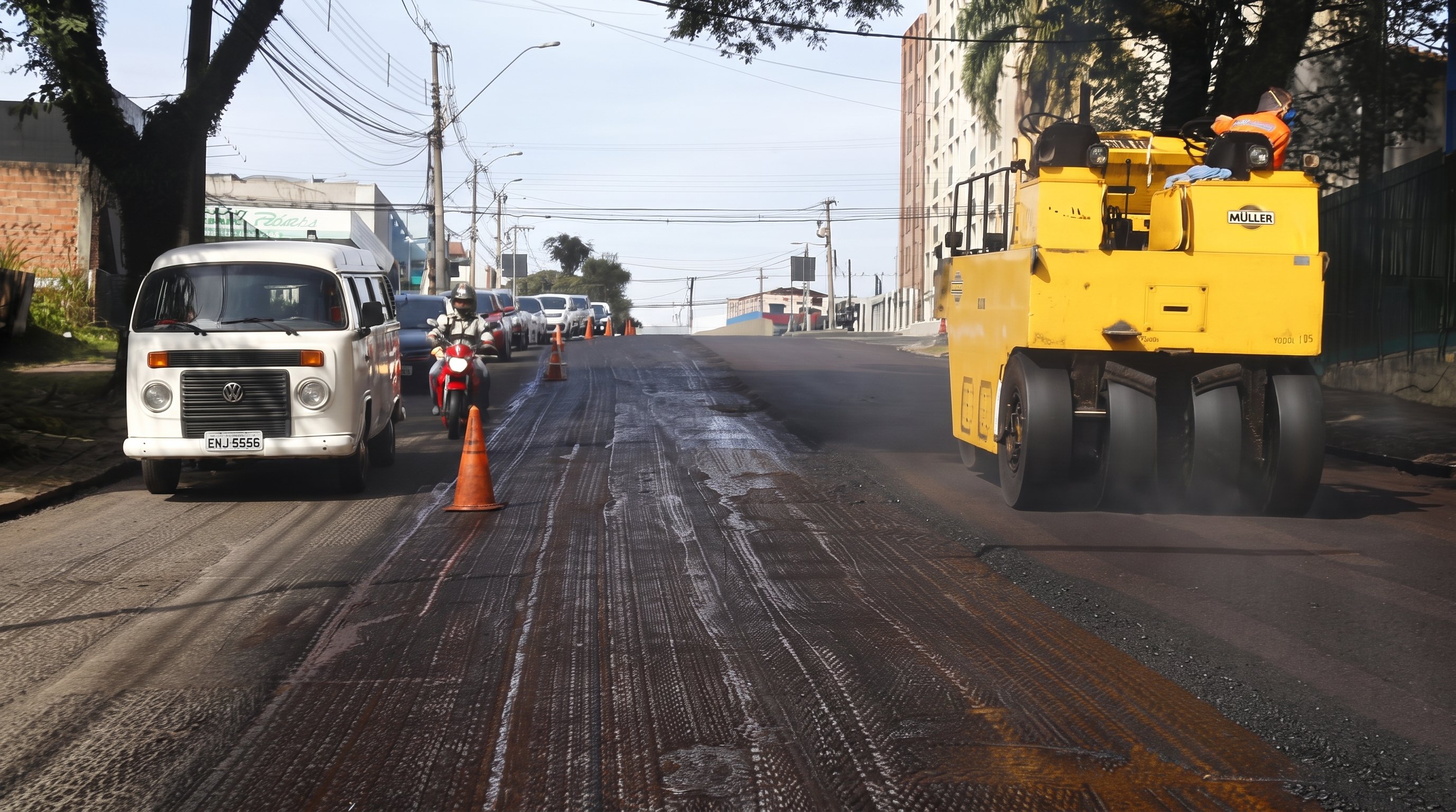 Alta no preço do asfalto encarece obras públicas no Paraná