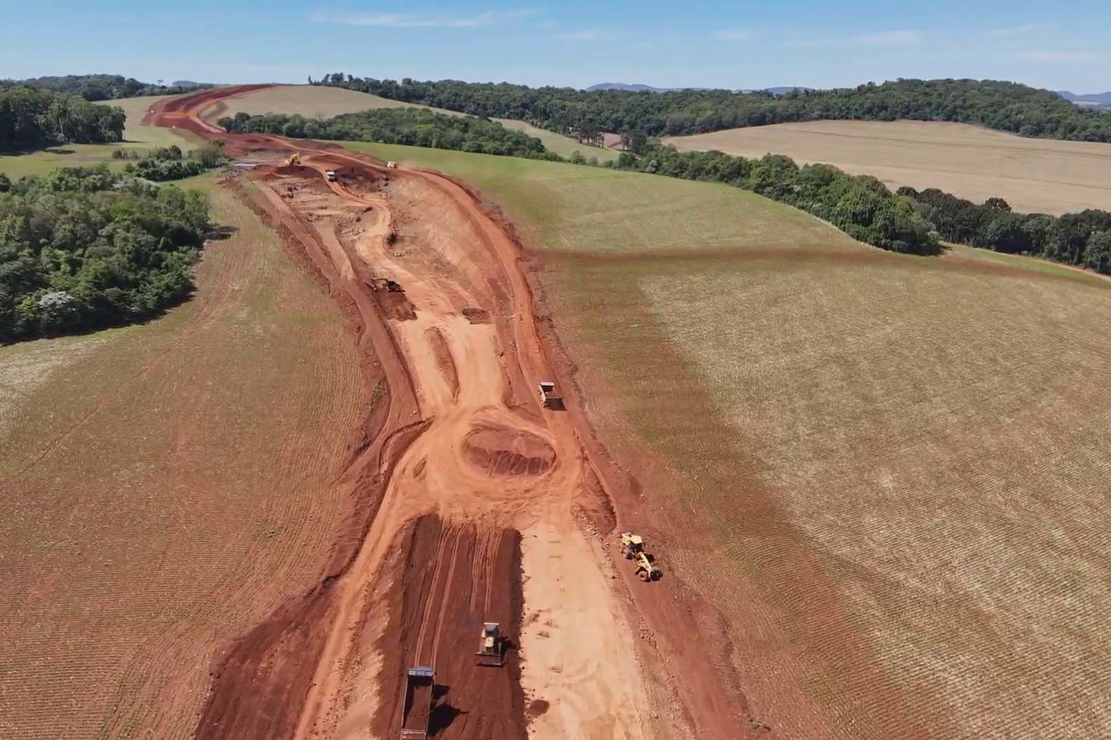 Megaobra no Paraná vai ligar duas rodovias e retirar veículos pesados do perímetro urbano